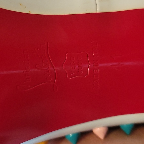 Christian Louboutin Multicolor Pigalle Spike Pumps - Picture 12 of 15